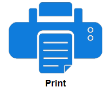 print button (image only)