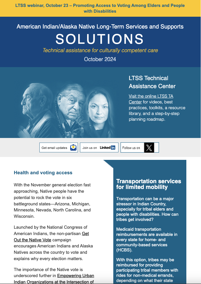 LTSS Newsletter – October 2024