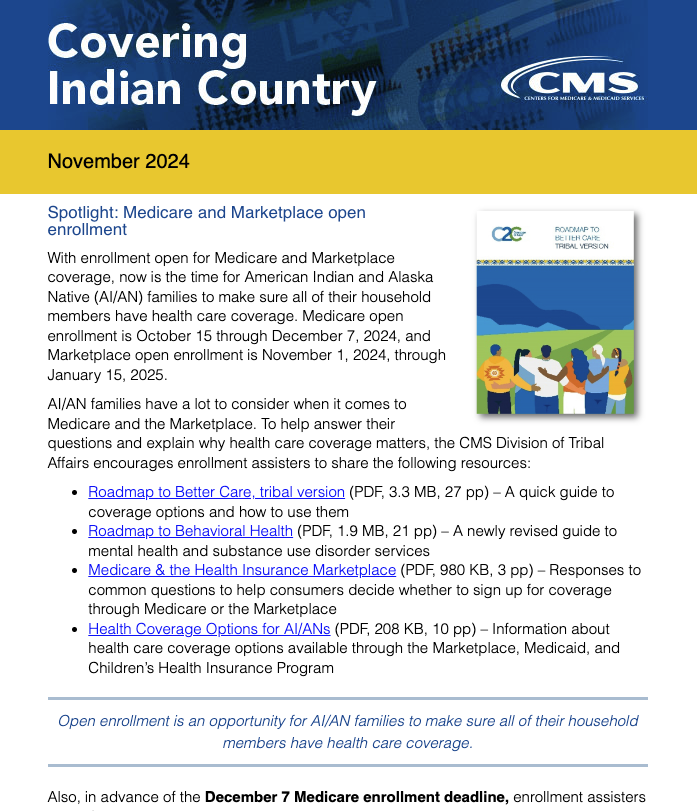 Covering Indian Country – November 2024