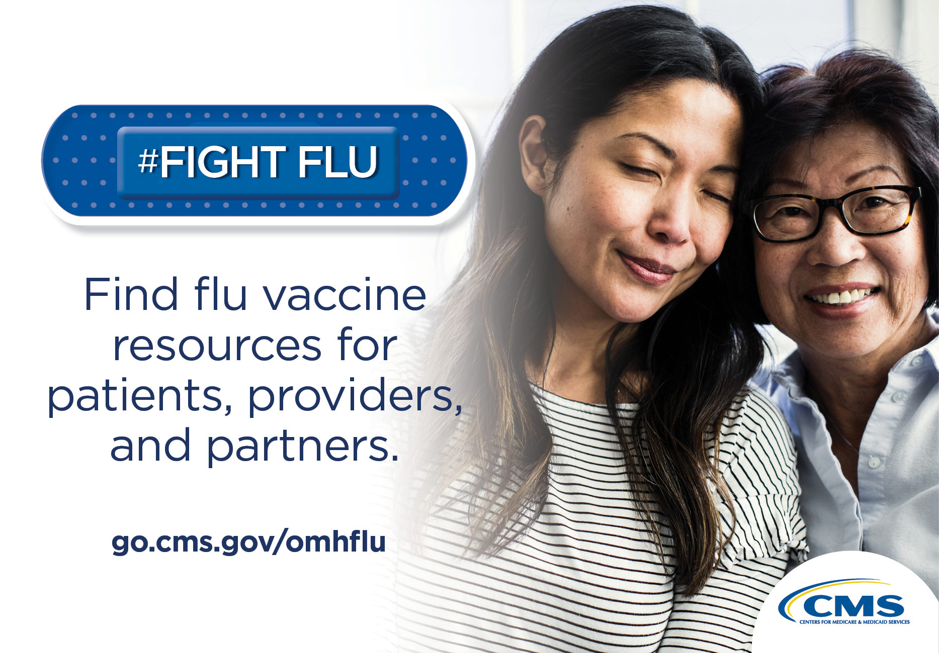 #Fight Flu. Find flu vaccine resources for patients, providers, and partners. go.cms.gov/omhflu