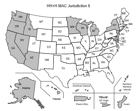 Who are the MACs: A/B MAC Jurisdiction 6 (J6) | CMS