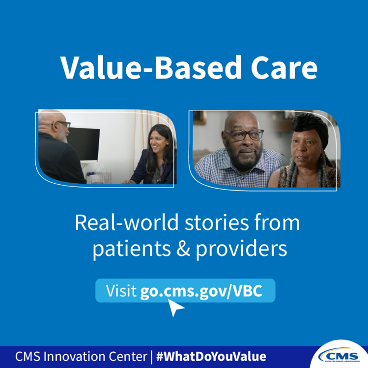 VBC Toolkit: Raising Awareness of VBC image of patient and caregiver