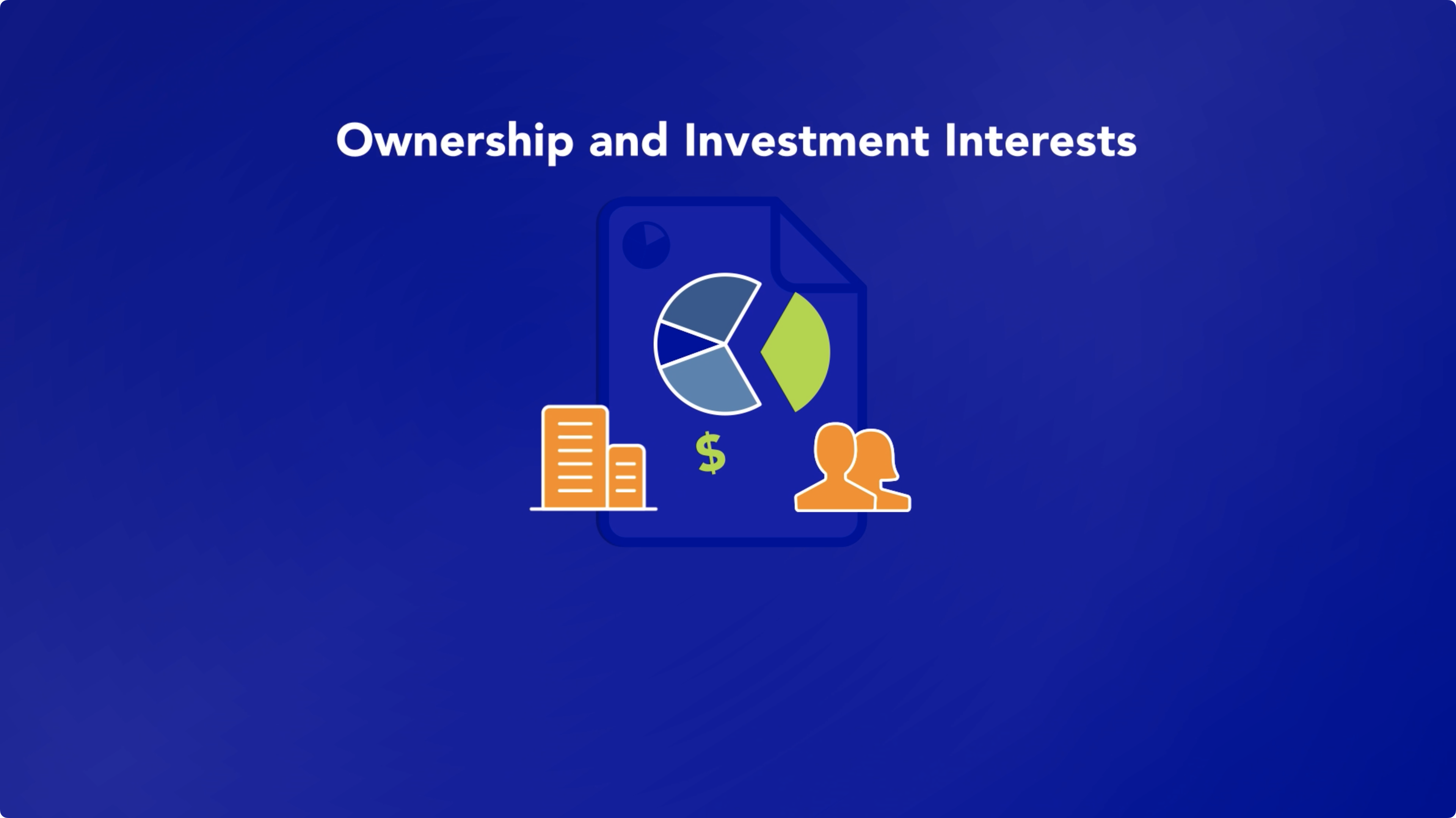 Ownership and Investment Interest video